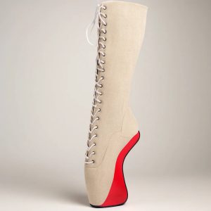 Heelless Ballet Boots