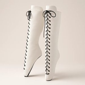 White Ballet Boots